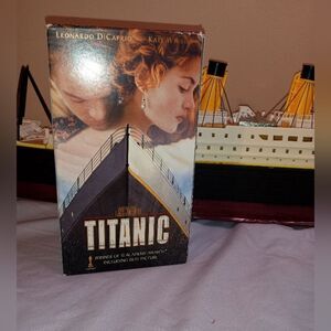 Titanic VHS Vintage collectible Cassettes